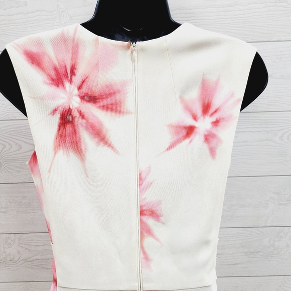 Sportmax Watercolor Floral Sheath Drees - Picture 9 of 12